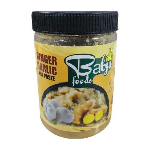 [Condiments : Babji Ginger Garlic Paste 1KG - معجون طوم و جنزبيل] Babji Ginger Garlic Paste 1KG - معجون طوم و جنزبيل