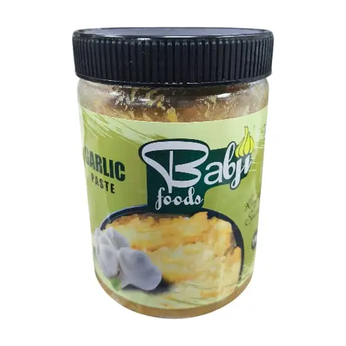 [Condiments : Babji Minced Garlic Paste 1KG - معجون طوم] Babji Minced Garlic Paste 1KG - معجون طوم
